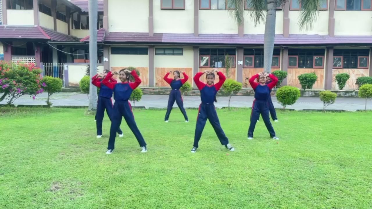 Lomba Senam Anak Indonesia Hebat 2025_SMP Negeri 14 Mataram_Nusa Tenggara Barat