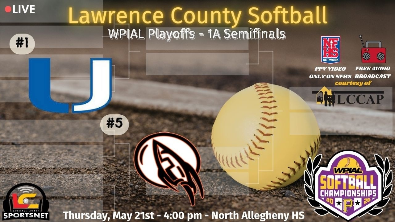 #1 Union Scotties vs. #5 Jefferson-Morgan Rockets - WPIAL Softball - 1A ...