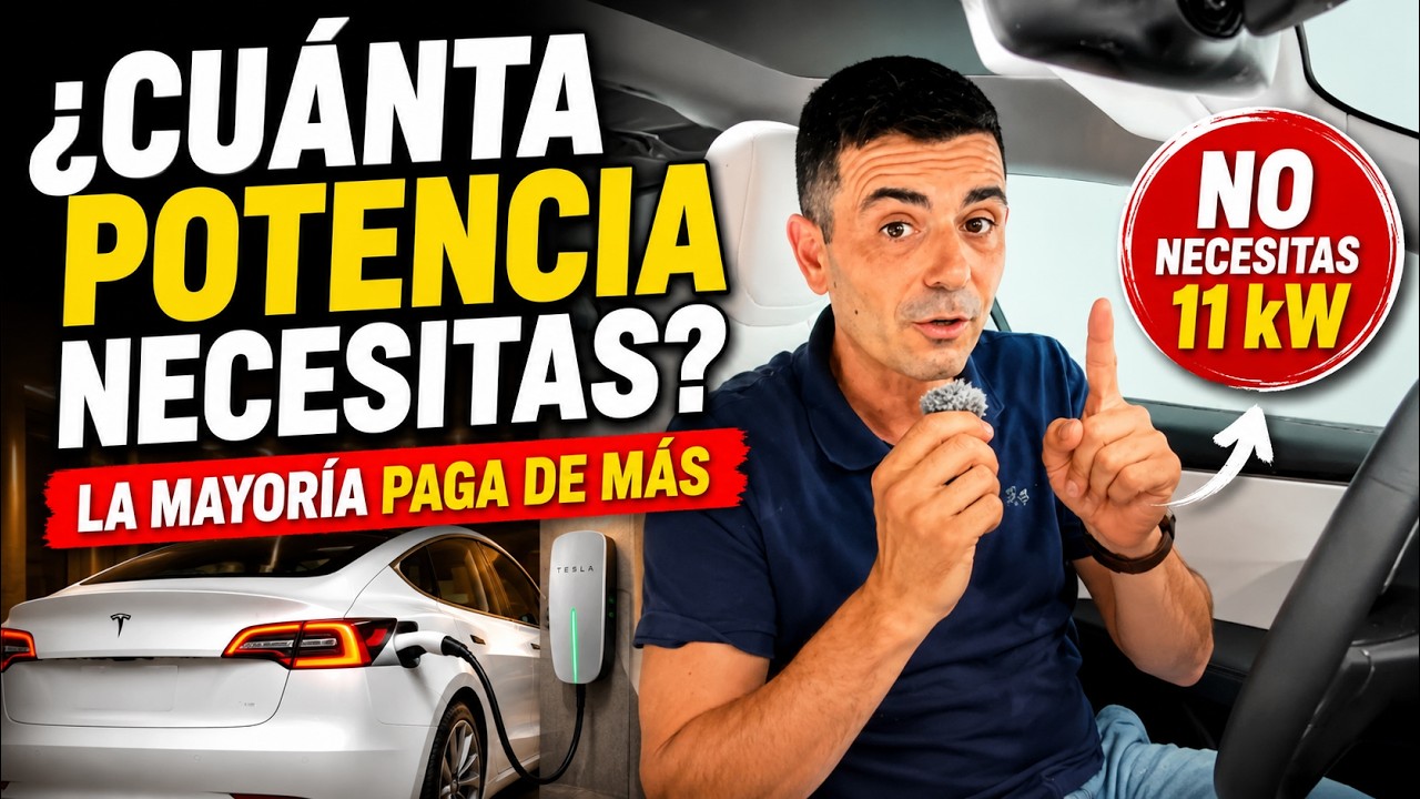 La MAYORÍA paga de más al cargar su coche eléctrico (y no lo sabe)