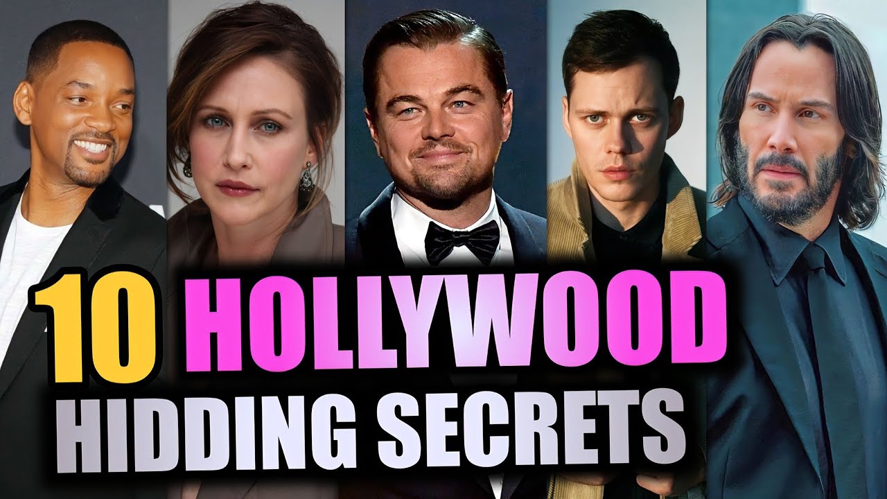 10 Hollywood Stars Hiding Shocking Secrets 😱 YouTube