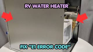 How To Fix RV Water Heater E1 Error Code? Profile