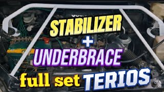 Stabilizerunderbrace Full Set Terios
