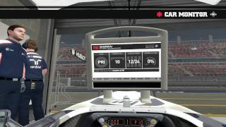 Codemasters F1 2011 Glitch on career in Shanghai