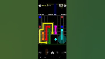 How To Solve Flow Free Regular Pack Level 2 9x9 Board Hard Walk Through Solution Walkthrough