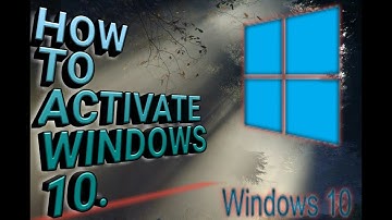 How To Activate Windows 10 (All Versions) Without Using Any Software..!!!!