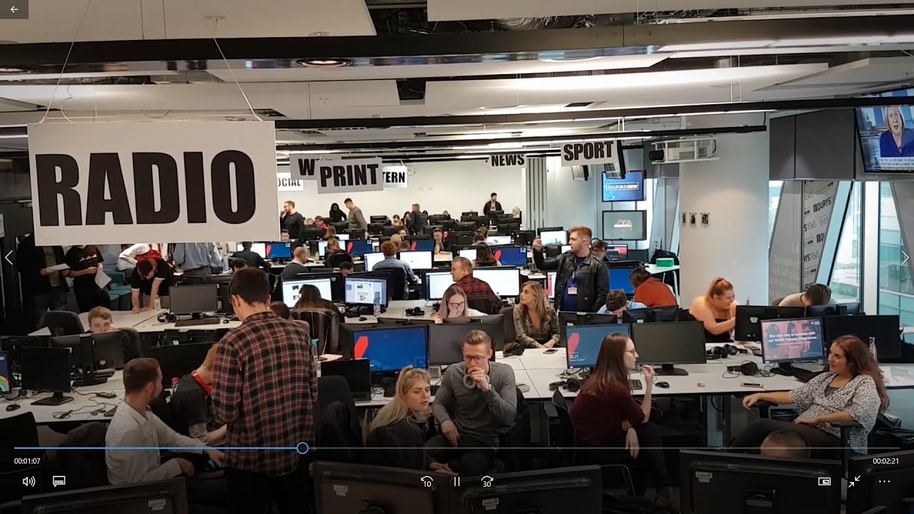 University of Salford News days YouTube