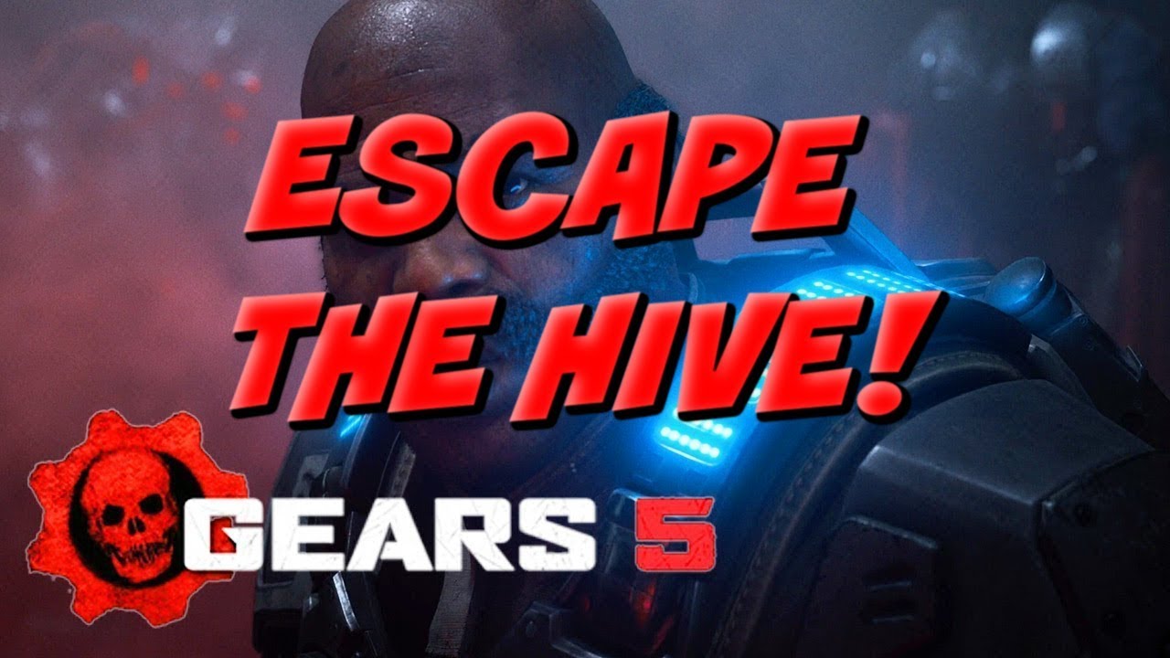 GEARS 5: ESCAPE THE HIVE! SPEED RUN!