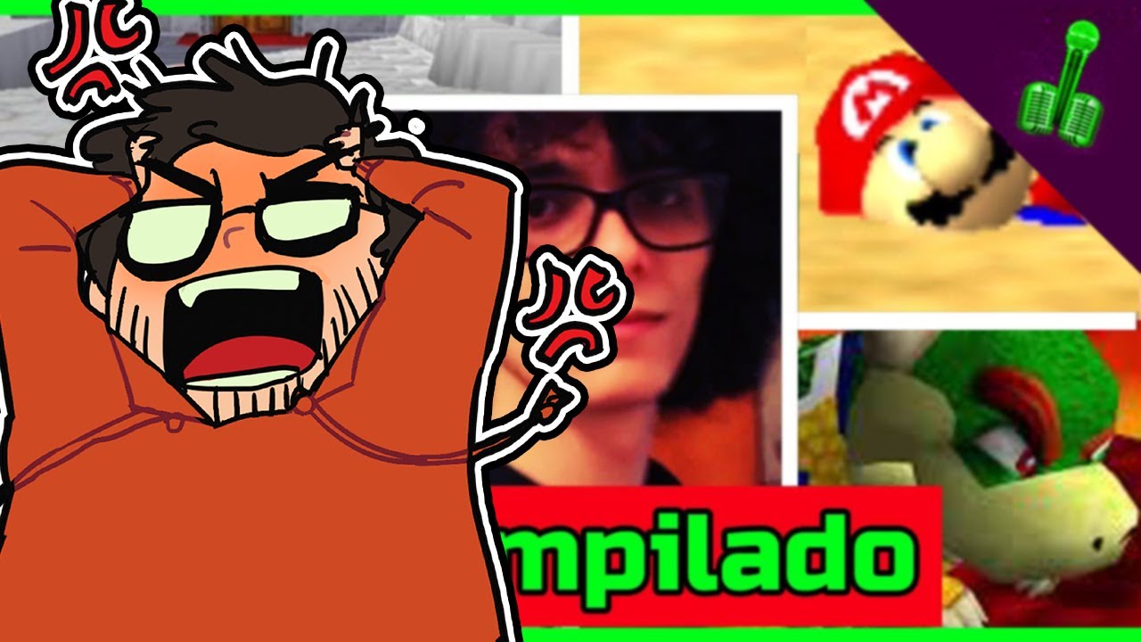Gemaplys reagindo a todas as mortes do bife na série de mario 64