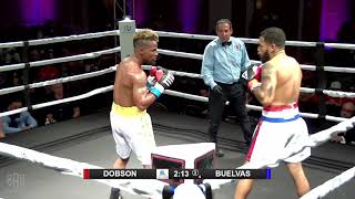 Peter Dobson vs Wilfrido Buelvas Full Fight on Bad Promotions