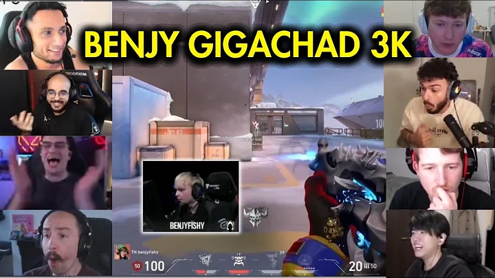 Valorant Streamers React To Benjyfishy’s CLEAN 3K vs PRX – VCT Masters Toronto