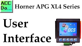 Horner XL4 PLC User Interface - All In One