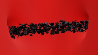 Abstract red matte and black Cube  background live wallpaper for your screen