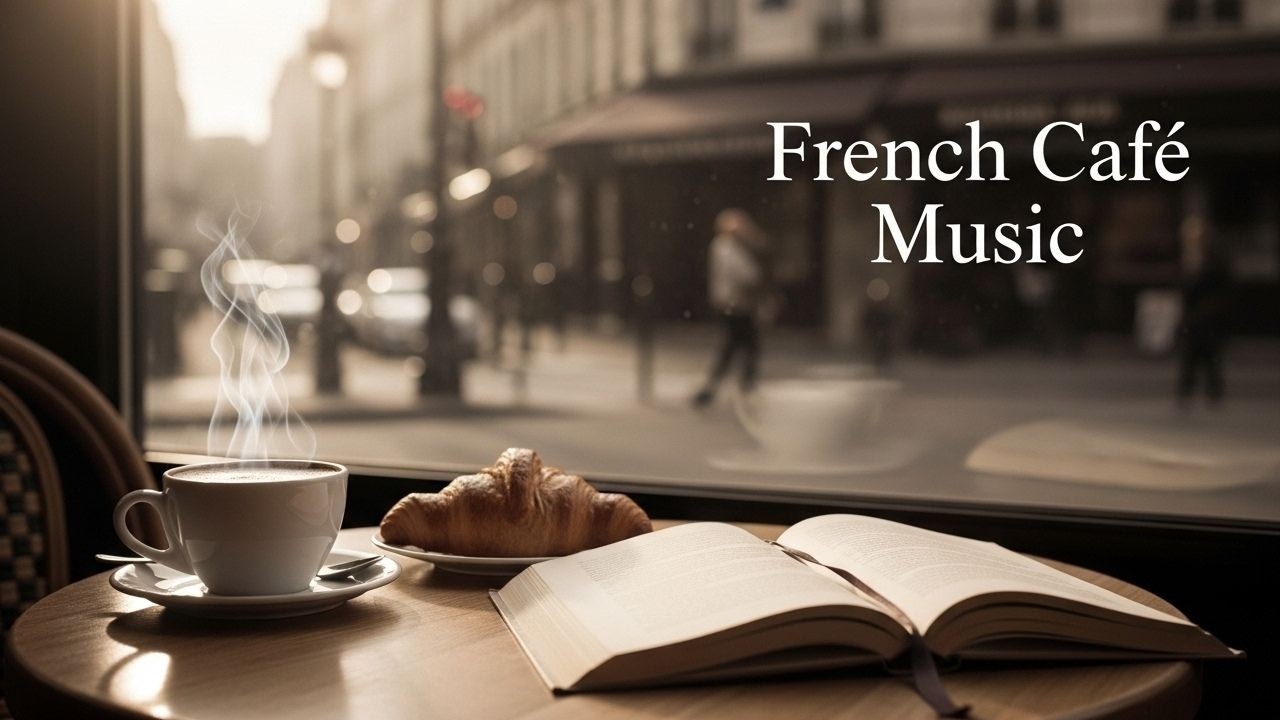 French Café Music in Paris — Calm, Cozy, and Comforting Vibes