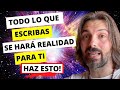 ESTO ES 1000x más PODEROSO que Cualquier otra cosa | TODO Lo Que Escribas En Tu Vida Se Hará REAL!