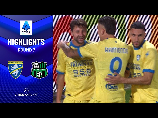 Frosinone - Sassuolo 4:2 | SERIE A (7. kolo) | 16. oktobar 2026.