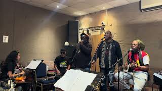 The Meditations Rehearsing For The Uk Show Turn Me Loose