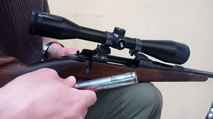 Fegyverismereti vizsgához: ismétlő puska részleges szétszerelés