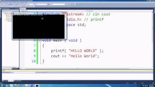 ( Remake ) C++ for Games Lesson 2: Hello World and Variable types