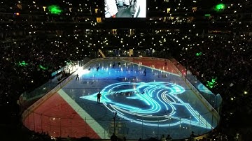 2018 Avs Intro Light Show