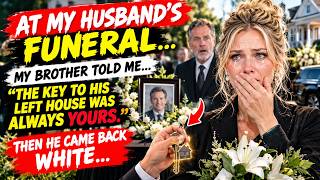 My Mother Sent My Brother to Change My Locks at My Husband’s Funeral—Someone Was Already Inside