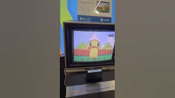 Playing Ducks Away (Atari 7800 Light-gun homebrew) #retrogaming #atari #gaming