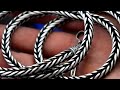 Making silver necklace | Classic Foxtail | Loop in Loop Chain | 6 mm