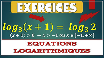 Equations Logarithmiques : Exercices D’application et Resolution pas à pas