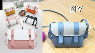 DIY mini Crossbody Bag | Very Simple And Easy Sew | MJ easy craft