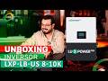 Inversor LuxPower Tek LUX-LXP-LB-US-8K- CIAE unboxing