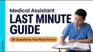 CCMA Final Exam Review 2026 | Last Minute Certification Preparation #ccma #medicalstudent #examtips
