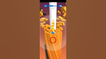Max Level Pro Stack Ball - All Levels Gameplay New UPdate Android,ios  Shorts # 17