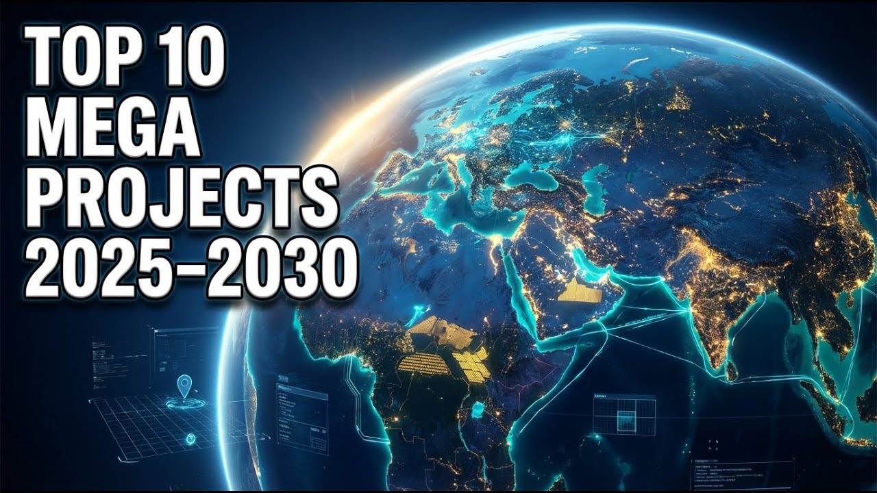 Top 20 Mega Projects Completing 2025–2030 | The Future of Global Engineering 