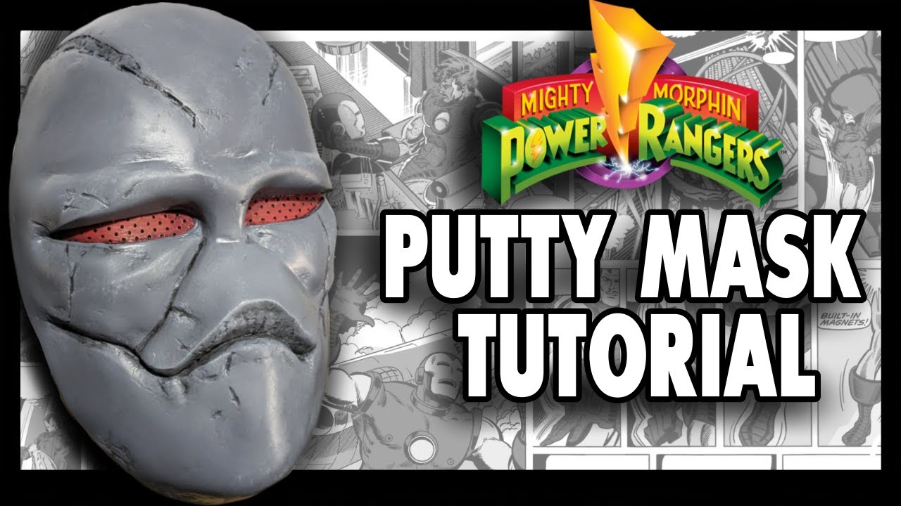 How To Make A Putty Patroller Mask! DIY Power Ranger Putty Mask 