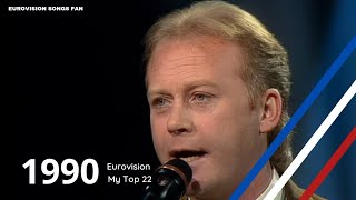 Eurovision Song Contest 1990 🇭🇷 - My Top 22