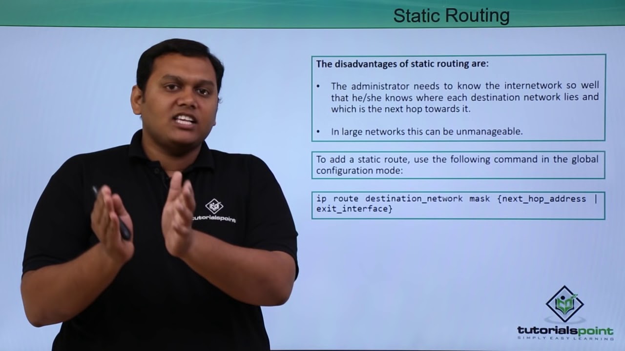 Static, Default and Dynamic Routing - YouTube