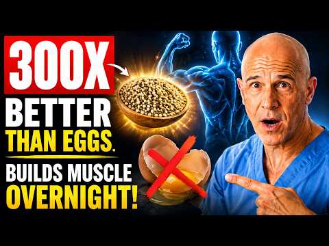 Build Muscle After 75: THIS Tiny Food Is 300x Better Than Eggs (Just 10g Before Bed) | Dr.Mandell