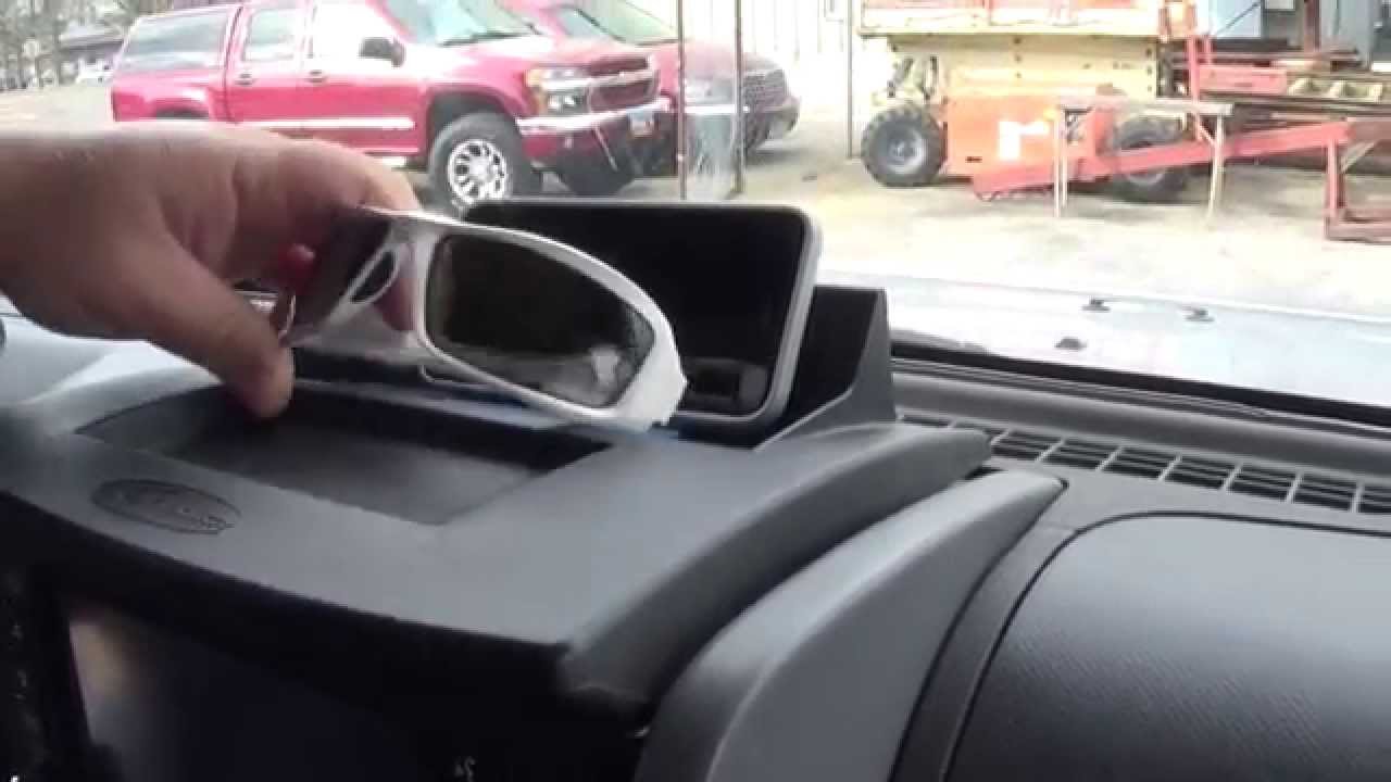 Jeep Wrangler JK (2008 Model) Upper Dash Panel How-to-install - YouTube