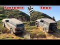Fortuner vs Thar Offroad Battle | Thar 700 breakdown