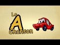Alphabet en francais chanson  lettre achanson  lettre a franais pour enfants  french abc