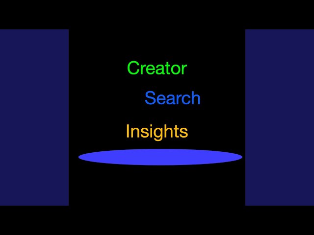 Creator Search Insights