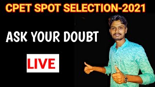 Cpet Spot Selection 2021//Ask Your Doubt//Rk CHEMISTRY