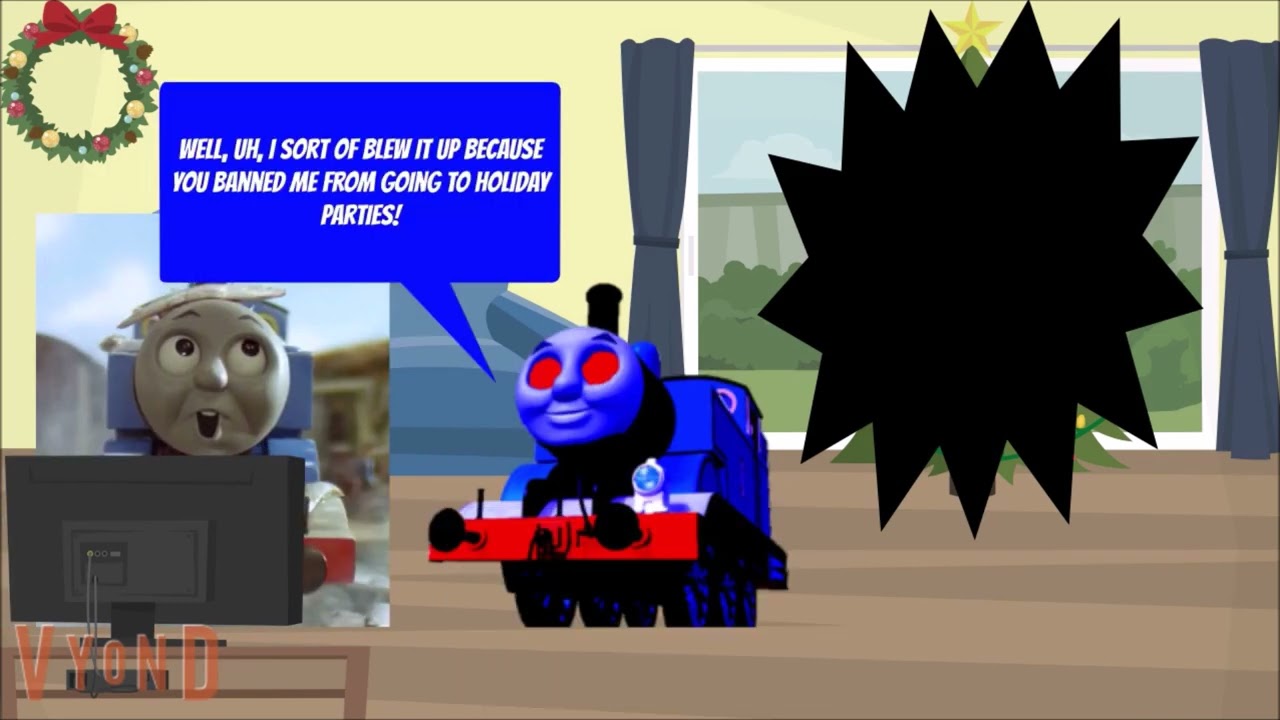 Dark Thomas Blows Up The Christmas Tree/Naughty List BIG TIME