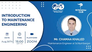 Introduction To Maintenance Engineering || Mr. Chemaa Khaled