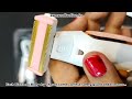 Flawless Instant Rechargeable Hair Remover Epilator (Razor) Review & Demo| Flawless Hair Remover