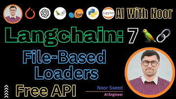File Based Loaders in LangChain | Document Loaders Tutorial | Generative AI Tutorial #7
