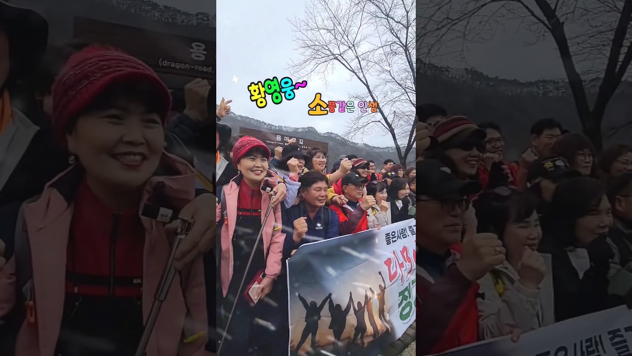 #즐거운여행길 #전남담양용마루길에서 #소풍같은인생 #황영웅 #shorts