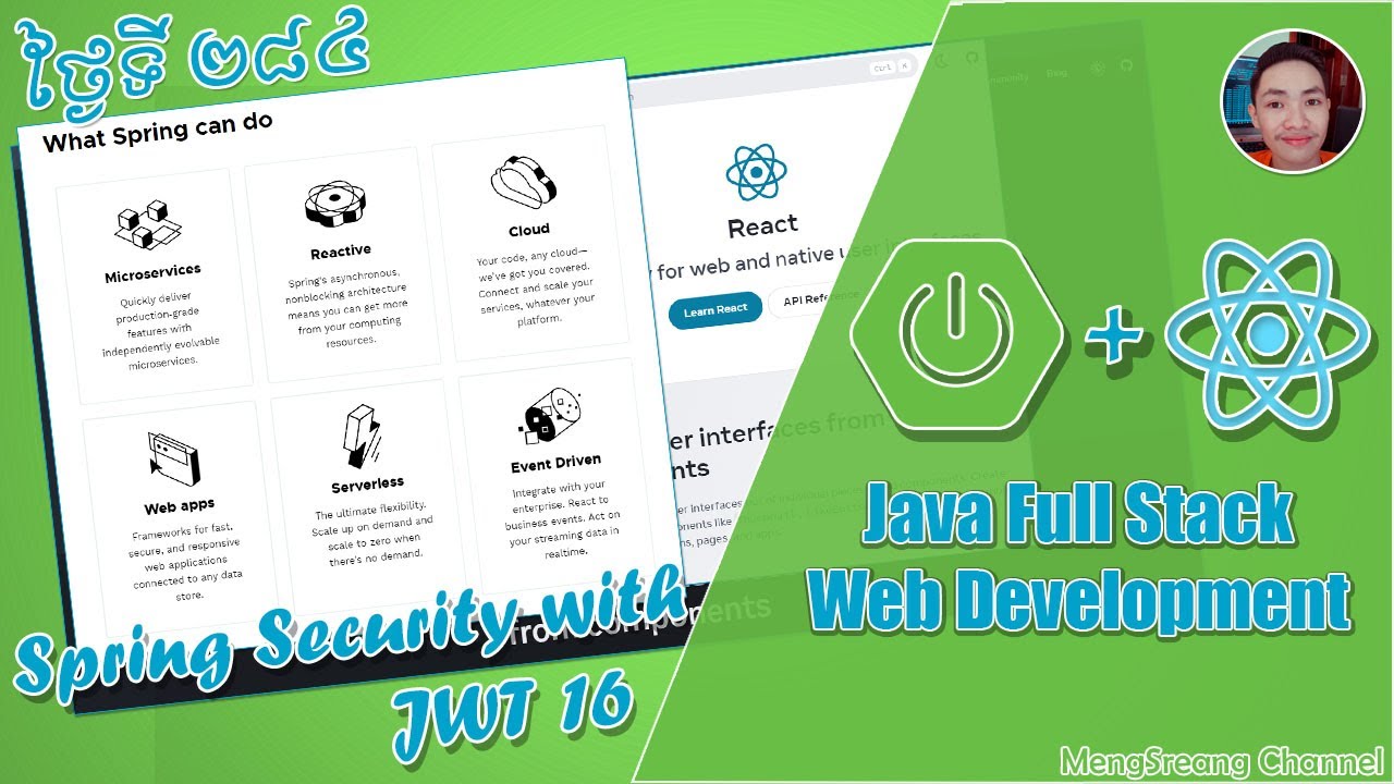 Java Full Stack Web Development - Spring Security with JWT 16 Day 284 ...
