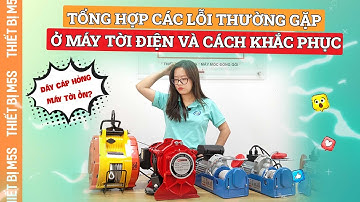 Các lỗi thường gặp khi sử dụng tời điện - Cách khắc phục