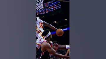 ‪Clint Capela with the behind the back steal 😳‬ #shorts