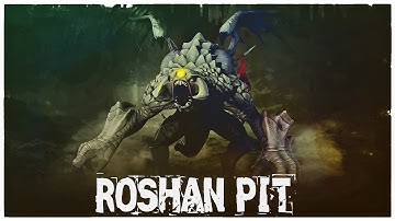 Dota2 Roshan Pit 1sec Fight